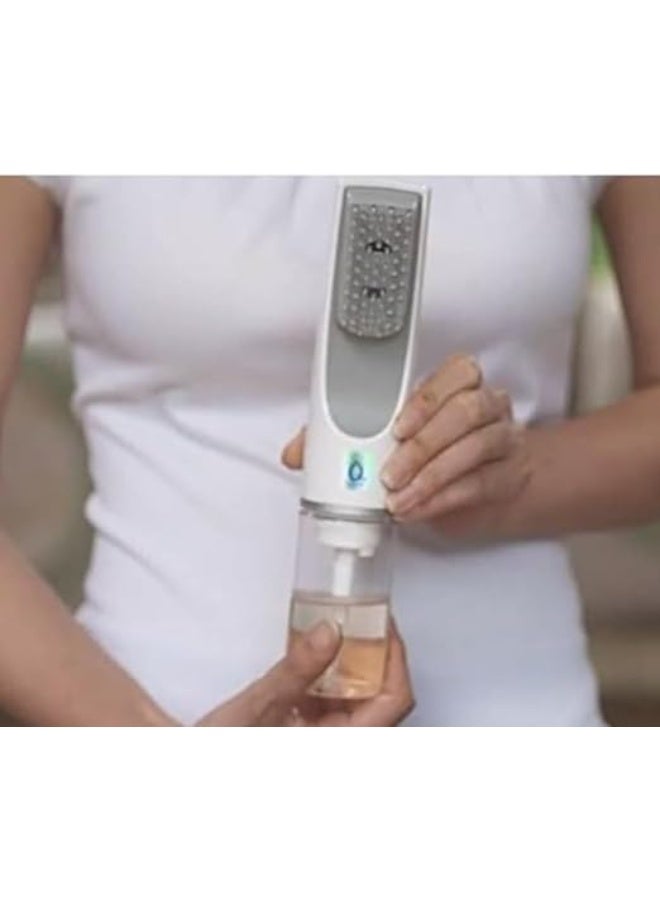 An innovative hair massage and washing brush with a foam distribution tank to stimulate blood circulation, featuring a flexible and elegant design. - Image 3